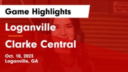 Loganville  vs Clarke Central  Game Highlights - Oct. 10, 2023