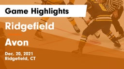 Ridgefield  vs Avon  Game Highlights - Dec. 20, 2021