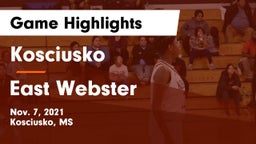 Kosciusko  vs East Webster  Game Highlights - Nov. 7, 2021