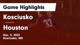 Kosciusko  vs Houston Game Highlights - Dec. 5, 2023