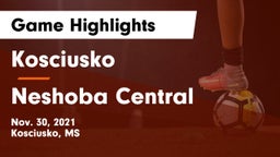 Kosciusko  vs Neshoba Central  Game Highlights - Nov. 30, 2021