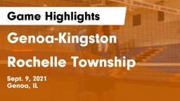 Genoa-Kingston  vs Rochelle Township  Game Highlights - Sept. 9, 2021