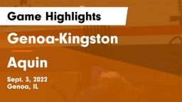 Genoa-Kingston  vs Aquin Game Highlights - Sept. 3, 2022