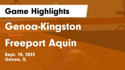 Genoa-Kingston  vs Freeport Aquin Game Highlights - Sept. 10, 2022