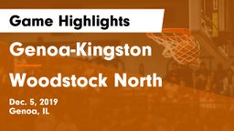 Genoa-Kingston  vs Woodstock North  Game Highlights - Dec. 5, 2019
