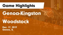 Genoa-Kingston  vs Woodstock  Game Highlights - Dec. 17, 2019