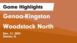 Genoa-Kingston  vs Woodstock North  Game Highlights - Dec. 11, 2023