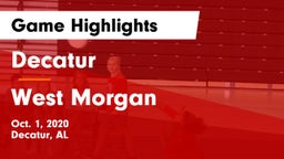 Decatur  vs West Morgan Game Highlights - Oct. 1, 2020