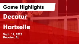 Decatur  vs Hartselle  Game Highlights - Sept. 12, 2023
