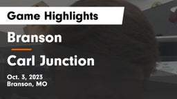 Branson  vs Carl Junction  Game Highlights - Oct. 3, 2023