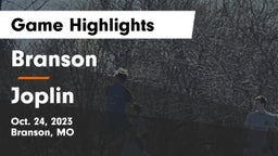 Branson  vs Joplin  Game Highlights - Oct. 24, 2023
