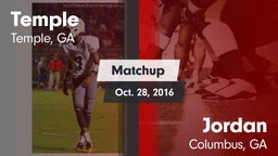 Matchup: Temple  vs. Jordan  2016