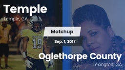 Matchup: Temple  vs. Oglethorpe County  2016