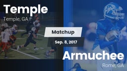 Matchup: Temple  vs. Armuchee  2017
