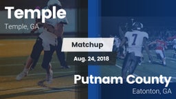 Matchup: Temple  vs. Putnam County  2018