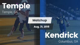 Matchup: Temple  vs. Kendrick  2018