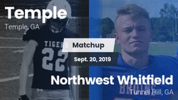 Matchup: Temple  vs. Northwest Whitfield  2019