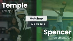 Matchup: Temple  vs. Spencer  2019
