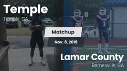 Matchup: Temple  vs. Lamar County  2019