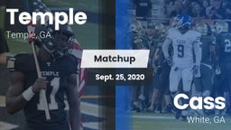 Matchup: Temple  vs. Cass  2020