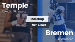 Matchup: Temple  vs. Bremen  2020
