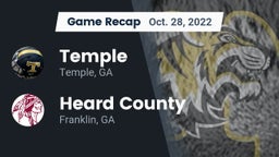 Recap: Temple  vs. Heard County  2022