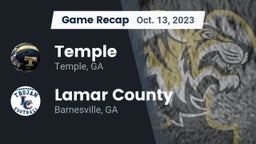 Recap: Temple  vs. Lamar County  2023