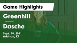 Greenhill  vs Dasche Game Highlights - Sept. 28, 2021