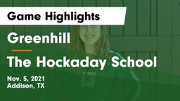 Greenhill  vs The Hockaday School Game Highlights - Nov. 5, 2021