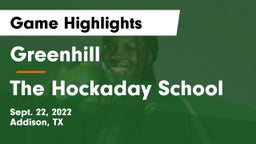 Greenhill  vs The Hockaday School Game Highlights - Sept. 22, 2022