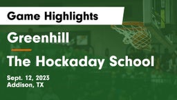 Greenhill  vs The Hockaday School Game Highlights - Sept. 12, 2023