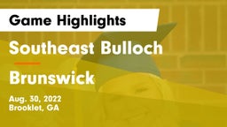 Southeast Bulloch  vs Brunswick  Game Highlights - Aug. 30, 2022