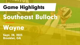 Southeast Bulloch  vs Wayne Game Highlights - Sept. 28, 2023