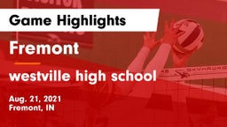 Fremont  vs westville high  school Game Highlights - Aug. 21, 2021