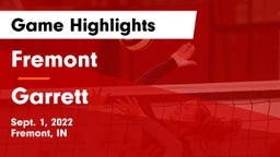 Fremont  vs Garrett  Game Highlights - Sept. 1, 2022