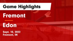 Fremont  vs Edon  Game Highlights - Sept. 10, 2022