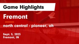 Fremont  vs north central  - pioneer, oh Game Highlights - Sept. 5, 2023