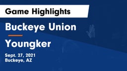 Buckeye Union  vs Youngker  Game Highlights - Sept. 27, 2021