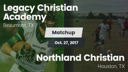 Matchup: Legacy Christian vs. Northland Christian  2017