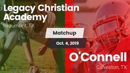 Matchup: Legacy Christian vs. O'Connell  2019