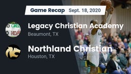 Recap: Legacy Christian Academy  vs. Northland Christian  2020