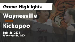 Waynesville  vs Kickapoo  Game Highlights - Feb. 26, 2021