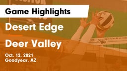 Desert Edge  vs Deer Valley  Game Highlights - Oct. 12, 2021
