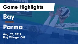 Bay  vs Parma  Game Highlights - Aug. 20, 2019