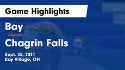 Bay  vs Chagrin Falls  Game Highlights - Sept. 25, 2021