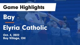 Bay  vs Elyria Catholic  Game Highlights - Oct. 4, 2022