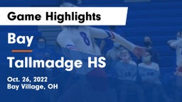Bay  vs Tallmadge HS Game Highlights - Oct. 26, 2022