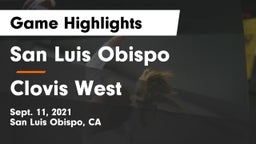 San Luis Obispo  vs Clovis West  Game Highlights - Sept. 11, 2021