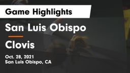 San Luis Obispo  vs Clovis  Game Highlights - Oct. 28, 2021