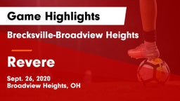 Brecksville-Broadview Heights  vs Revere  Game Highlights - Sept. 26, 2020
